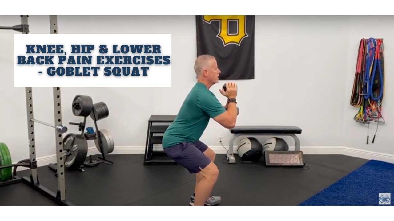 Best Exercises to Stabilize Your Hips, Knees, and Ankles - Goblet Squat - YouTube