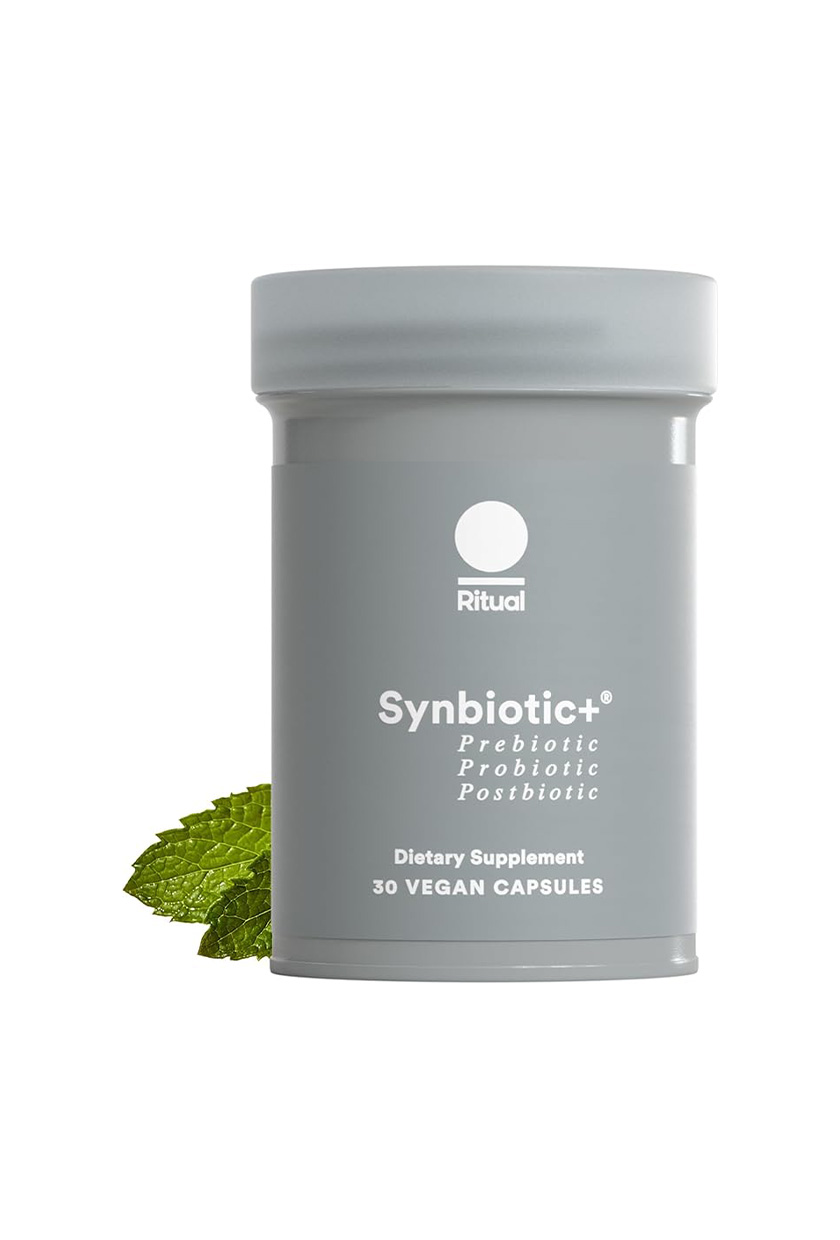 Ritual Synbiotic - Complete 3-in-1 probiotic, prebiotic, postbiotic** - For women and men - Supports gut, digestive health, regularity and bloating** - Vegan - 1 capsule per day - Mint - 30 servings